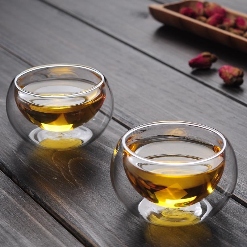 Стеклянные чашки с двойными стенками – эстетика и удовольствие чаепития