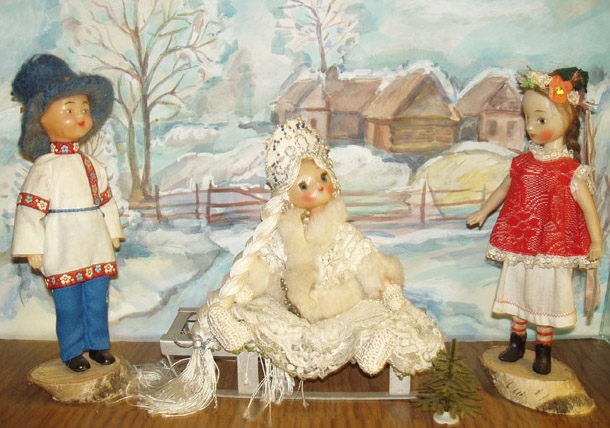 Музей этнографических костюмов на куклах